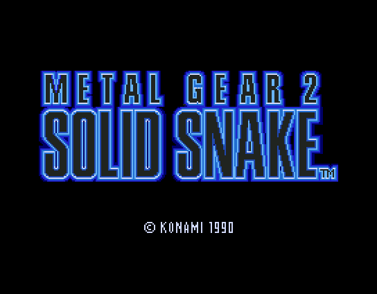 Metal Gear screenshot 3 for MSX2